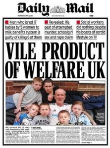 Daily Mail - Vile product of the welfare state - Philpott
