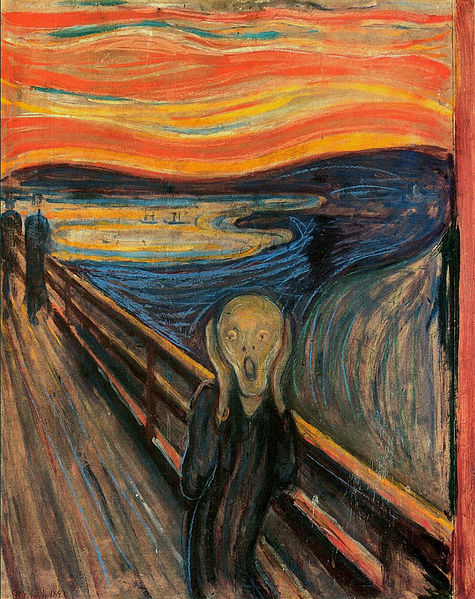 The Scream by Edvard Munch, 1895