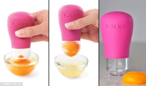 The Yolkr - teach your granny a new way to suck egg yolks from egg whites