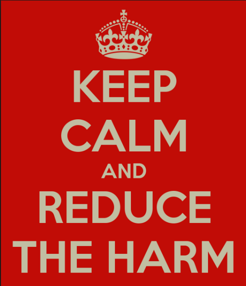 Keep calm and reduce the harm